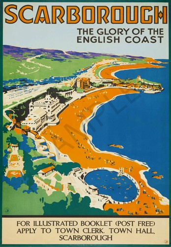 Vintage travel advert poster - vintage,