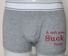 Rude Boxer Shorts Suck Itself Sex Secret Santa Present Boyfriend Gift Christmas