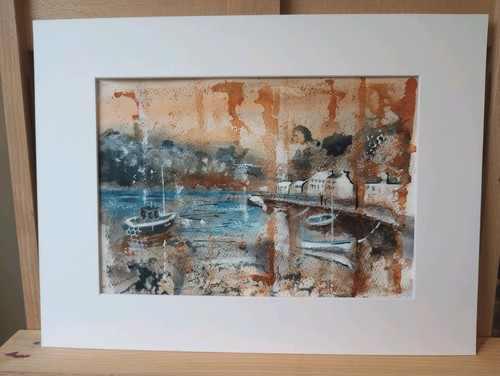 Original mixed media painting