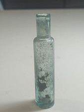 Antique 4" Green Glass Opium/