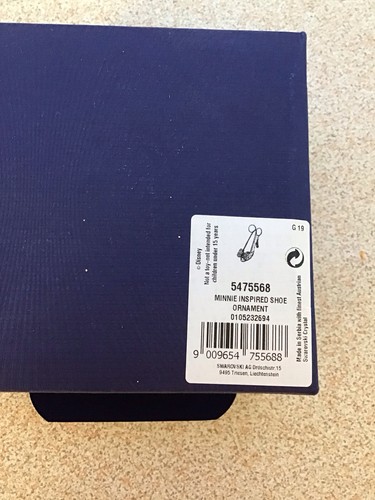 New swarovski disney - new,