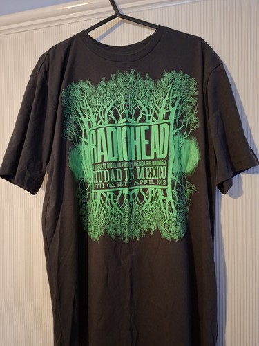 Vintage radiohead tour shirt - radiohead, t-shirt