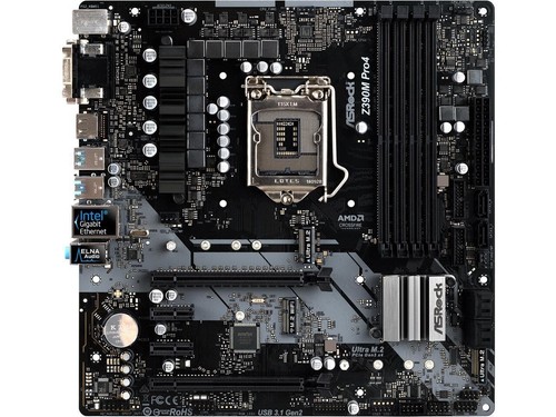 Asrock z390m pro4 lga - z390m,
