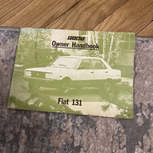 Fiat 131 mirafiori car - 131,