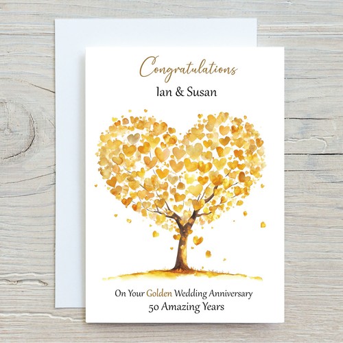 Golden wedding anniversary - wedding,