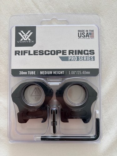 Vortex pro series scope - series, rings