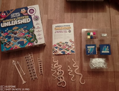 Snakes and ladders - and, board
