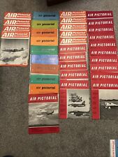 Bundle of 34 Air Pictorial Magazines Air Reserve Gazette 1954-1964 flight planes