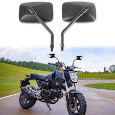 Black Motorcycle Rear Mirror