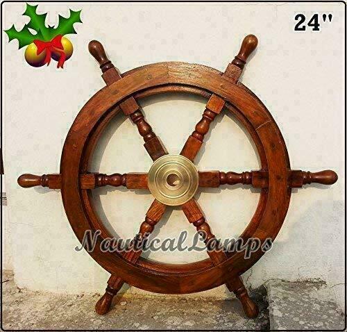 Brass nautical captain - 24",