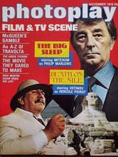 PHOTOPLAY NOV 1978  DEATH ON THE NILE, MARY TAMM, OLIVER TOBIAS, JOHN TRAVOLTA