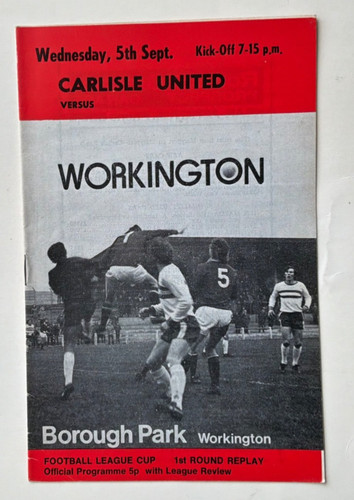 Workington carlisle 1973 74 - carlisle, 1973/74