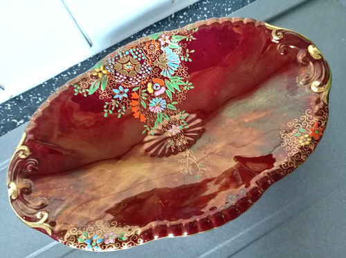 Superb hand painted - , crown