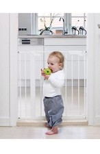 BabyDan Danamic Deluxe Pressure Gate, White