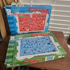 Diary of a Wimpy Kid Jigsaw Puzzles x 2 The Last Straw & Growing Pains 