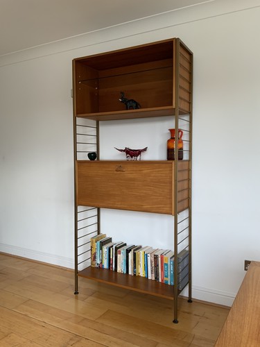 Mid century teak - teak, staples