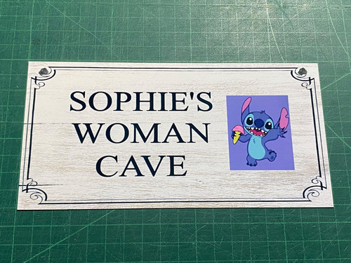Personalised metal sign - sign, custom