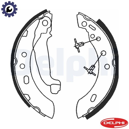 Brake shoe set ls1689 for - brake,