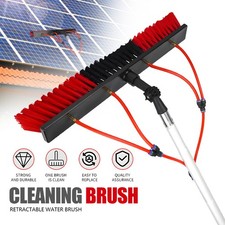 5M Water Fed Telescopic Window Cleaning Pole Conservatory Roof Cleaner Brush HOT