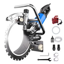 Electric concrete saw 400mm 8800W for wet and dry cutting 220V 3600U/min