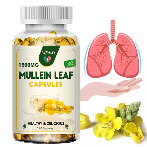 120caps mullein leaf capsules - 120caps,