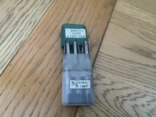 Vintage Presto CSCT 3/8” U.N.C HandTaps Set Of 3