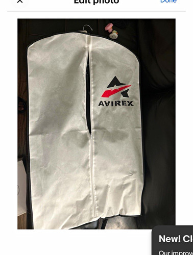 Avirex men black leather - men’s,