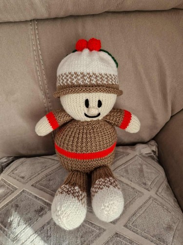 Hand knitted christmas - mr,