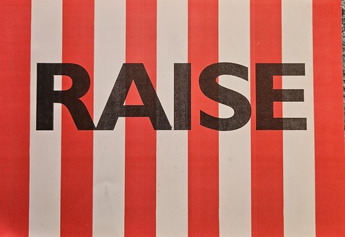 Raise rave flyer - a5,, early
