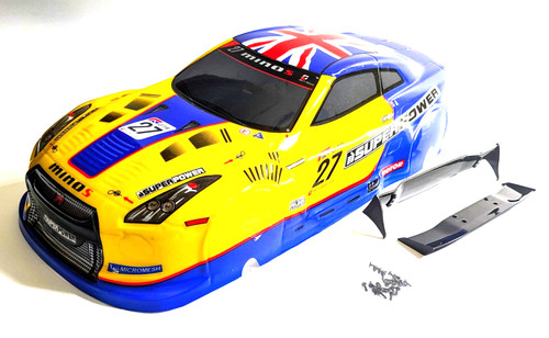 Car body shell nissan gtr - car,