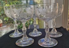 Set of 5 Victorian Grape and