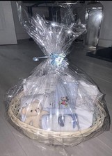 New Baby Boy Hamper Gift Basket Baby Shower Gift Basket