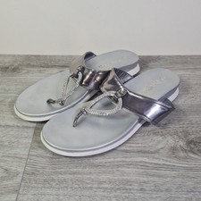 Pavers Diamanté Silver Toe