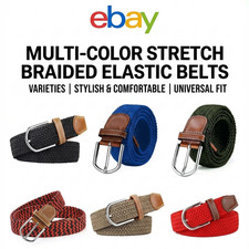 Enzo Stretch Belts Mens Womens