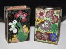 Chinese Cloisonne Matchbox