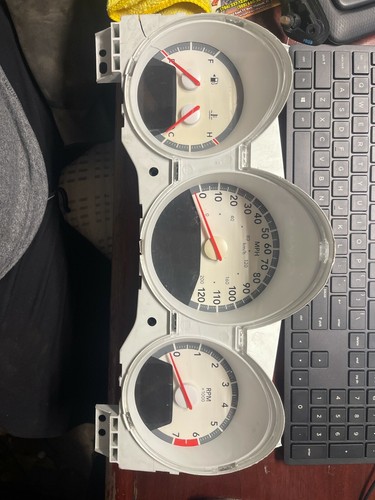 Speedometer cluster white - speedometer, 3