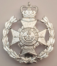 Robin Hood Battalion: Sherwood Foresters QC Anodised Alluminium Cap Badge