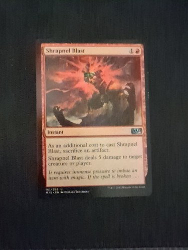 Mtg shrapnel blast free - -,