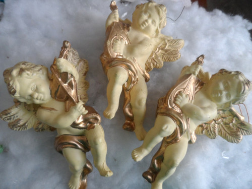 Vintage christmas ornaments - vintage,