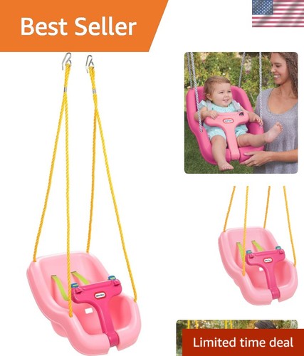 Snug secure pink swing - pink,
