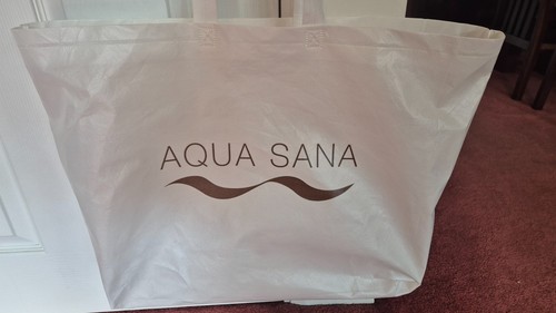 Aqua sana tote bag center - aqua,