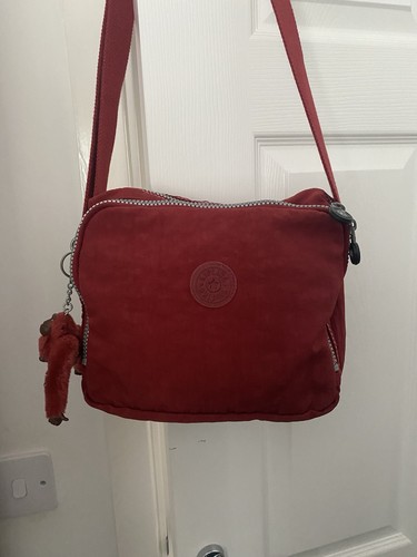 Kipling rust red shoulder bag - kipling,