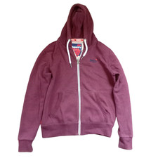 Superdry Burgundy Orange Label