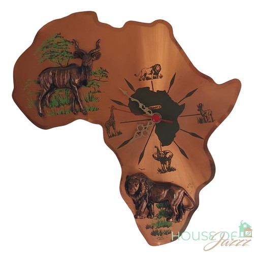 Africa safari wall clock - safari,