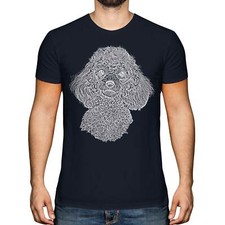 POODLE SKETCH MENS PRINTED
