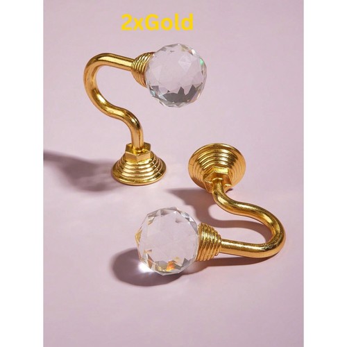 2pieces crystal alloy curtain - crystal,