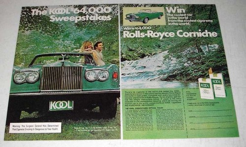 1975 kool cigarette - 1975, ad