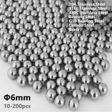 Φ6mm Precision Steel Bearing Balls Smooth Ball Bike Bicyle Repair Multi-material