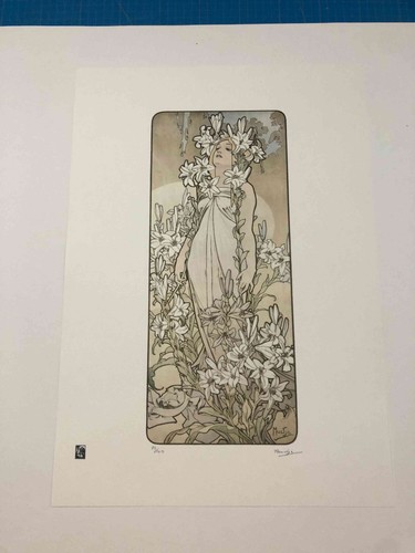 Alphonse mucha off set - mucha,