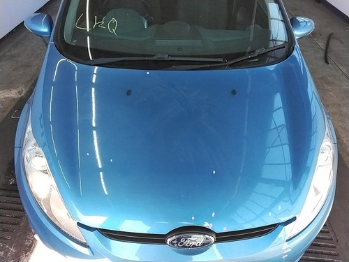 Bonnet blue ford - bonnet, mk7